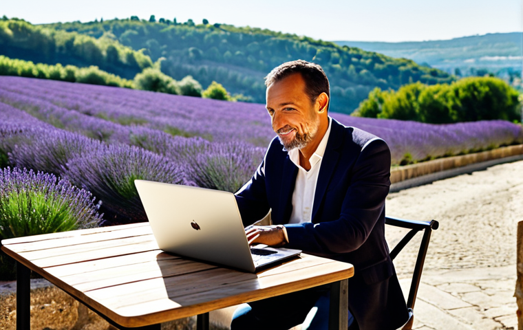 로우코스트 비즈니스 모델의 협업 플랫폼 활용법 - Image Prompt 1: The Agile Entrepreneur's Mobile Office** 로우코스트 비즈니스 모델의 협업 플랫폼 활용법 - Image Prompt 1: The Agile Entrepreneur's Mobile Office**