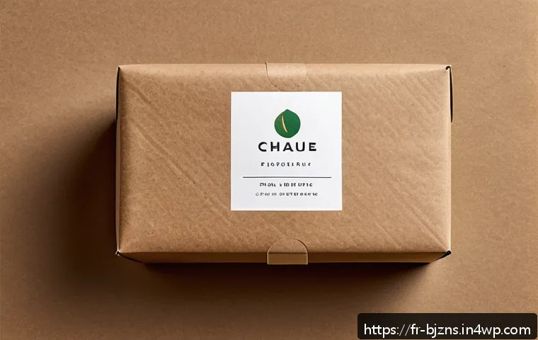 로우코스트 비즈니스 모델의 브랜드 관리 전략 - A clean and minimalist brand identity design scene showing a modern logo on a recycled paper backgro...